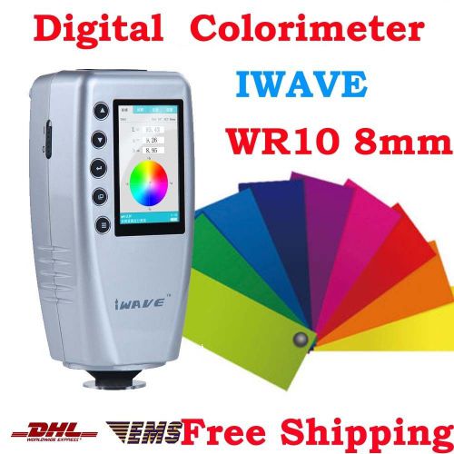 Iwave wr10 8mm portable digital colorimeter, color meter ,color analyzer for sale