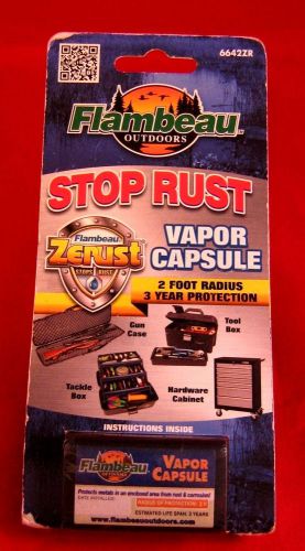 Flambeau outdoors,zerust stop rust vapor capsule,for tool box,safes,gun case,etc for sale
