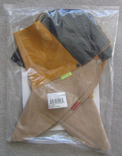 Weldas 44-2106 WELDERS Leather 6&#034; SPATS SHOE &amp; LEG PROTECTION BOOT COVER- NEW
