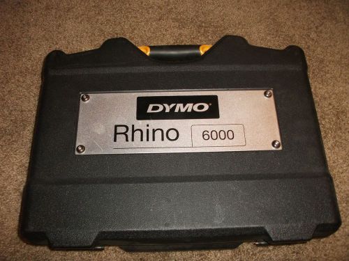 Dymo Rhino 6000 Professional Label Maker Thermal Printer Kit Bundle 1734520