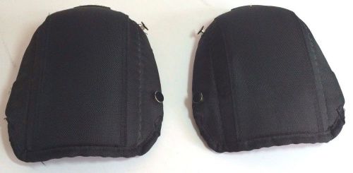 Husky clc professional knee pads black fabric stretch straps buckles for sale