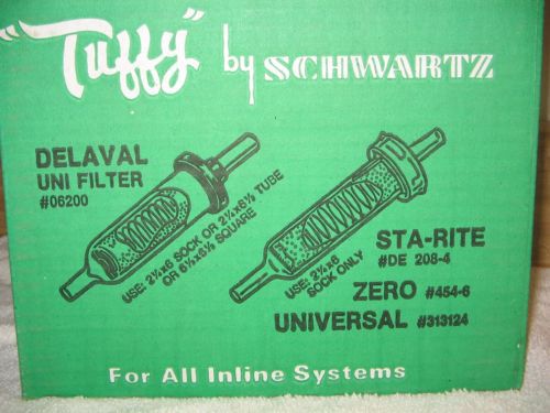 Schwartz Tuffy Milk Filters - 2 1/4&#034; x 6&#034;