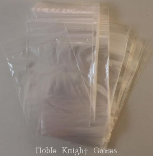 Ziplock bags ziplock bags ziplock bags 3&#034; x 4&#034; (2 mil thick) (100) mint for sale
