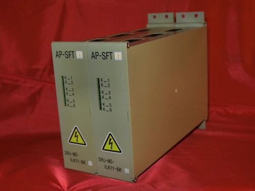 Mori seiki sru-ms-ilk11-6k relay unit 24vdc 3 channel ap-sft safty pair for sale