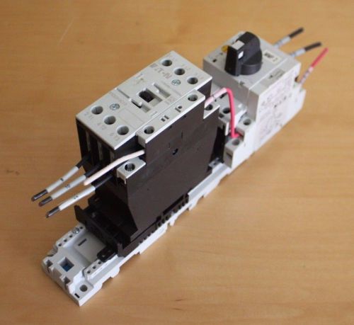 Eaton XTPR1P6BC1 MOTOR PROTECTOR w/ XTCE018C10 Contactor - USFF (C2-624-16-G13)