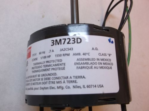 1/100 hp hvac motor shaded pole 1550 nameplate rpm 115 voltage frame 3.3 (g32r) for sale