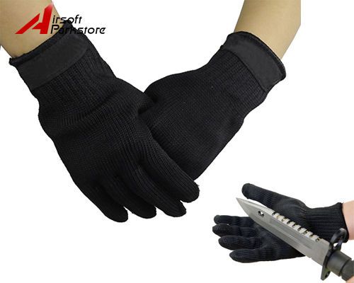 Stainless steel wire cut resistant anti-cutting works safety protective gloves for sale