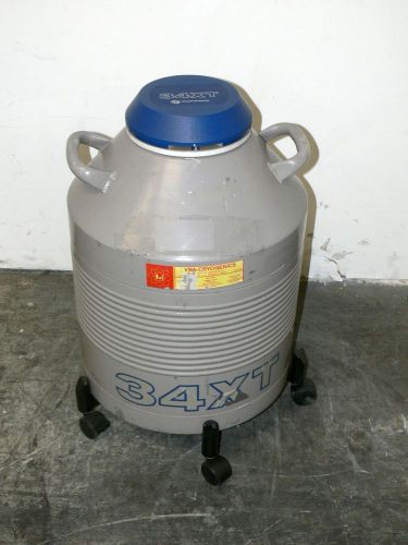 Taylor Wharton 34XT - Liquid Nitrogen Storage Tank on Casters model 34 XT