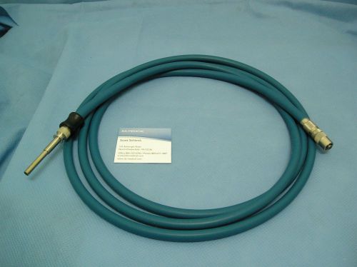Fiber Optic Light Cable, Karl Storz light source and endoscope fittings