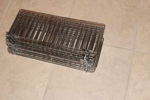 Wire Fencing Gondola Shelving Fronts Fence 6&#034; H X 17&#034; L Madix Lozier (Lot of 12)