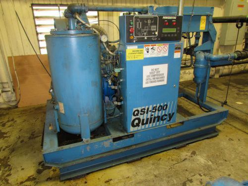 Quincy QSI-500 / 100 HP  Rotary Screw Air Compressor / Air Cooled