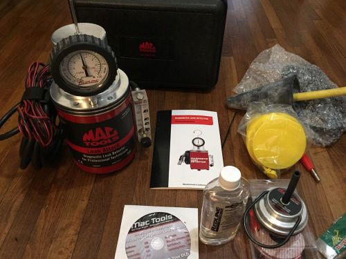 Mac tools leak attack leak detector kit smoke machine bundle redline case ev9510 for sale