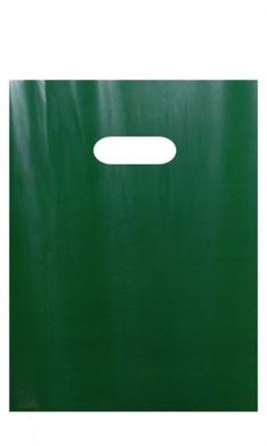 Count of 1000 Small Dark Green Low Density Merchandise Bag 9&#034; x 12&#034;