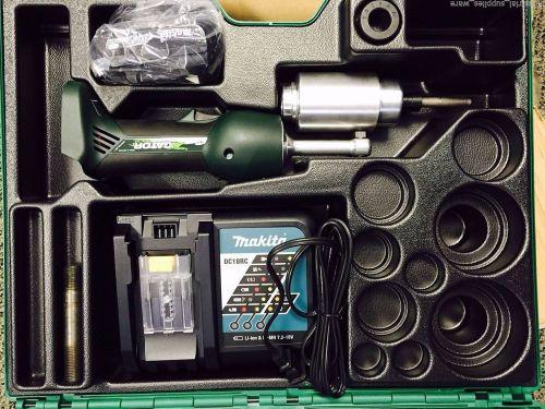 Greenlee ls50l11a punch driver kit,battery,14 ga steel ,6pc for sale