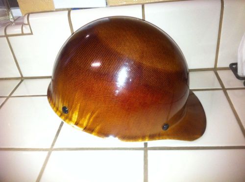 Construction hard hat brown size M skullcap New