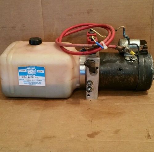 Monarch double acting hydraulic pump 12 volt for sale