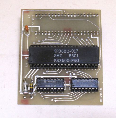 Leonard Tube Bender Board Key Encoder Assembly 802882