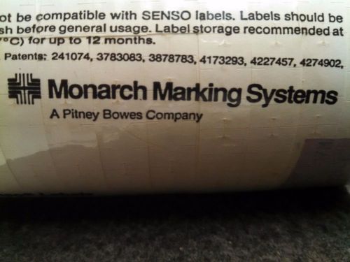 Monarch Senso Labels Pitney Bowes Company plus Purple Ink
