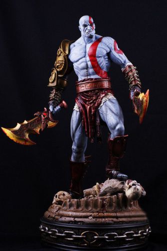 nGod of War Collectibles Toy 17&#034; Kratos Collector&#039;s Edition Painted Statue Model