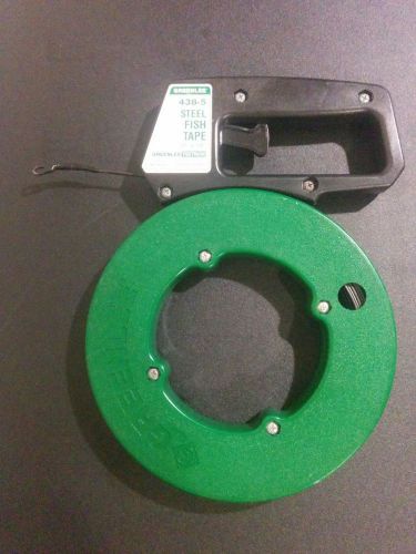 GREENLEE 438-5 STEEL FISH TAPE ***Excellent Condition Used Twice by Home Owner**
