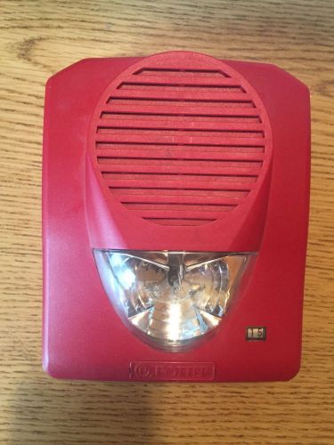 POTTER SH-1224R Red Wall Mount Indoor Only Strobe/Horn