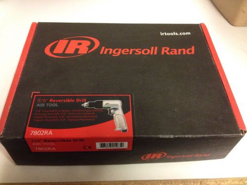 Ingersoll rand 3/8&#034; reversible drill air tool model 7802ra for sale