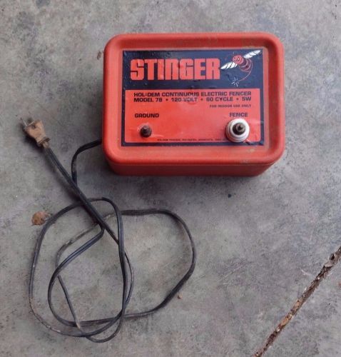 STINGER 5 WATT ELECTRIC FENCE