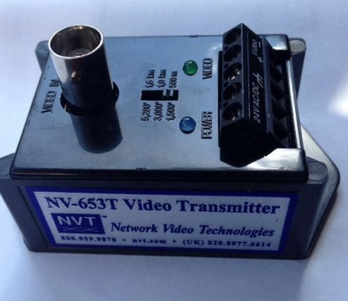 NVT NV-653T  Transmit Video Signal Up to 1 Mile Over Twisted Pair * Video BALUN