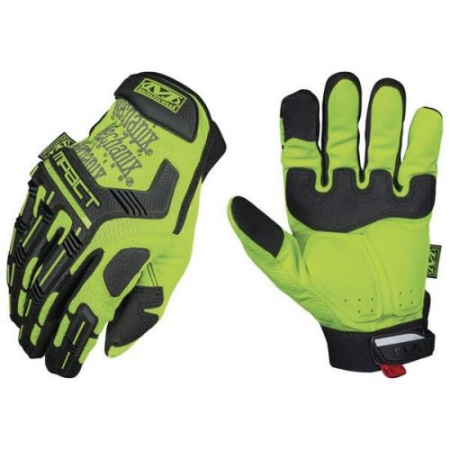 Mechanix Wear SMP-91-010 Men&#039;s HiViz Yellow M-Pact Tactical Gloves - Large