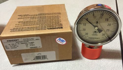 NIB Ashcroft 3.5&#034; Sanitary Gauge 35-1032-s-15L-30IMV&amp;30#-XLLNMPS