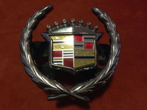 Cadillac logo, for 84 Fleetwood Broughan, used