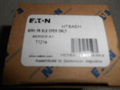 Eaton pushbutton Black operator only