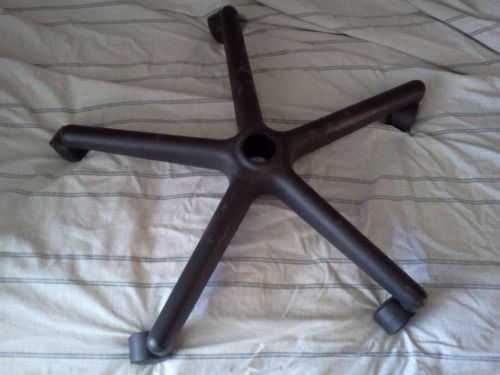 OFFICE CHAIR REPLACEMENT BASE 24&#034; WITH CASTERS