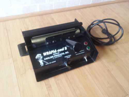 Cavalier WRAPID-SEAL II Shrink Wrapping Machine Working!