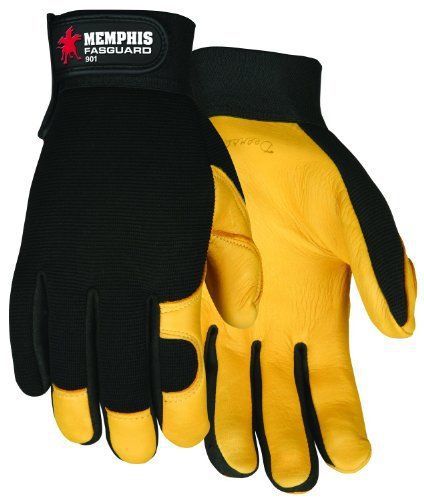 Fasguard Deerskin Leather Palm Gloves, XL