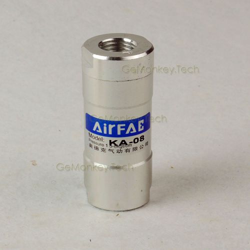 Aluminum air direction control ka-08 g1/4&#034; one way type pneumatic check valve for sale