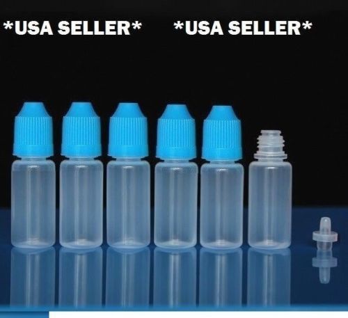 300 pcs 15ml Empty Plastic Squeezable Dropper Bottles BEST eJuce liquid bottles