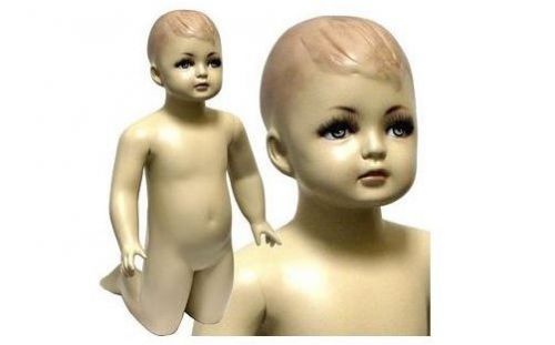 MN-036 Kneeling Toddler Baby Fleshtone Mannequin