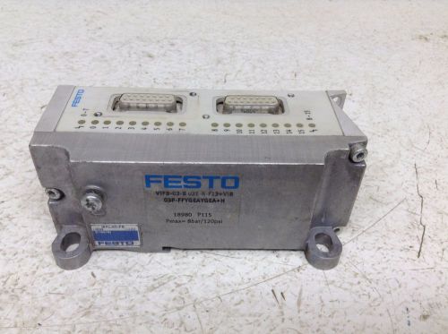 Festo VIFB-03-B 03E-R-F13+VIB 03P-FFYGEAYGEA+H IEPL-03-FB VIFB-03-B03E-R-F13+VIB