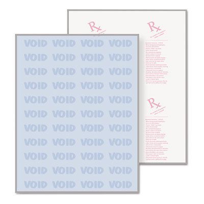 DocuGard Security Paper, 8-1/2 x 11, Blue, 500/Ream, Sold as 1 Ream