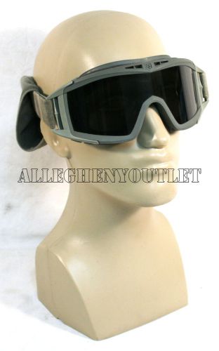 REVISION Desert Locust SAND WIND DUST GOGGLES ACU Foliage Green Tinted Lens EXC
