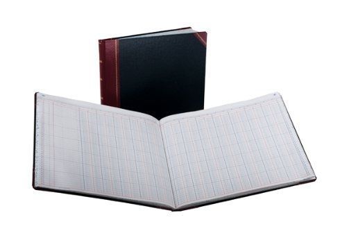 Boorum &amp; pease 25 series columnar book, 24 column, 150 page, black/red for sale