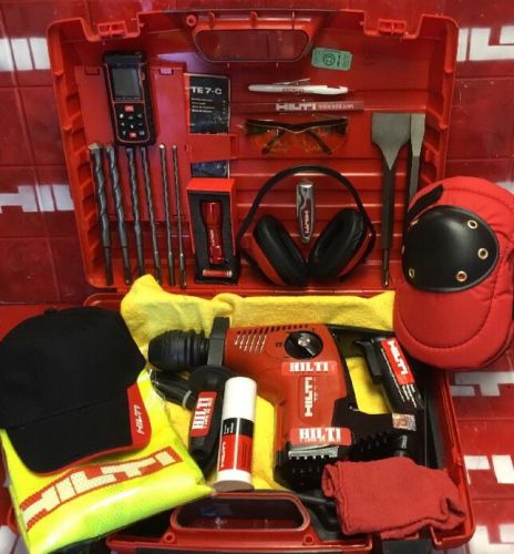 HILTI TE 7-C, L@@K, GREAT CONDITION, FREE HILTI EXTRAS AND METER, FAST SHIPPING