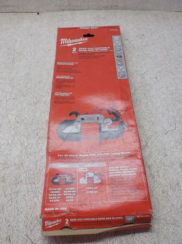 MILWAUKEE 48-39-0524 BAND SAW BLADE 44-7/8&#034; (NEW)