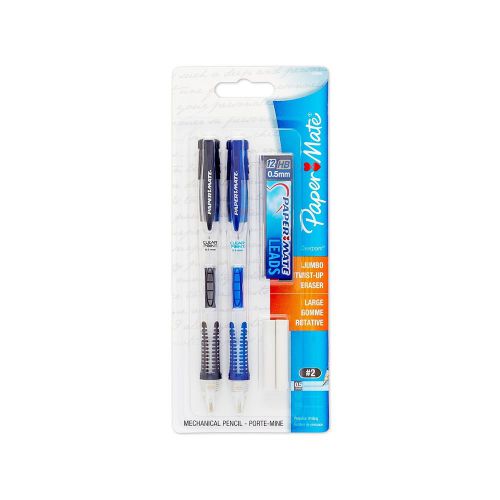 Paper Mate Clear Point 0.5mm Mechanical Pencil Starter Set Assorted Color (34...