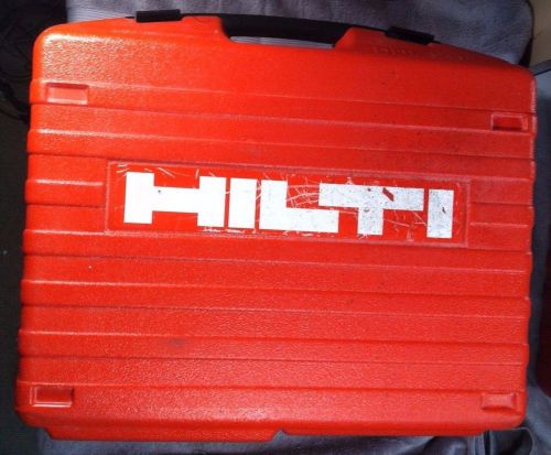 Hilti GX 100 -- Gas Powered Actuated Nail Gun (Empty Case) fastening