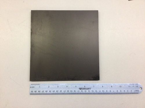 Black abs machinable plastic sheet 5/16&#034; x 7.5&#034; x 8&#034; matt finish for sale
