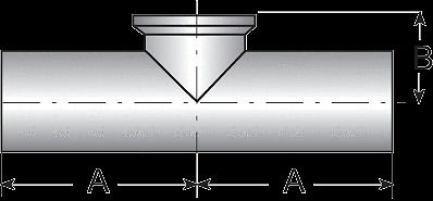 3/4&#034; Weld x Weld x Short Clamp Tee, 316L SS - 15Ra MPEPID/32Ra MPOD, SFF4 (PM)