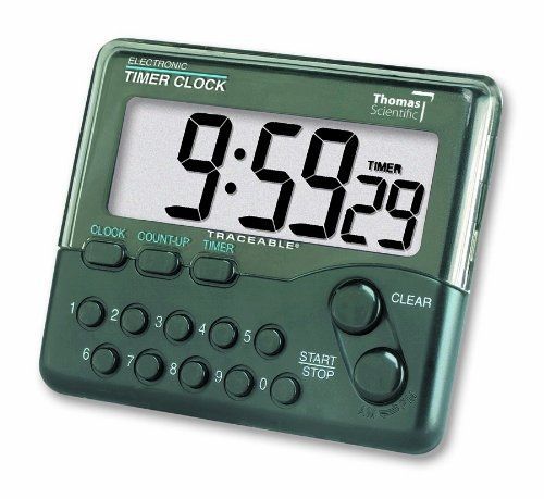 Thomas 5027 triple purpose timer, 0.01 percent accuracy, 2-1/2&#034; width x 3&#034; for sale