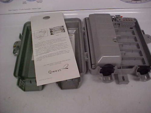 Corning Telephone Network Interface Enclosure Box SNI 2 Pair NOS